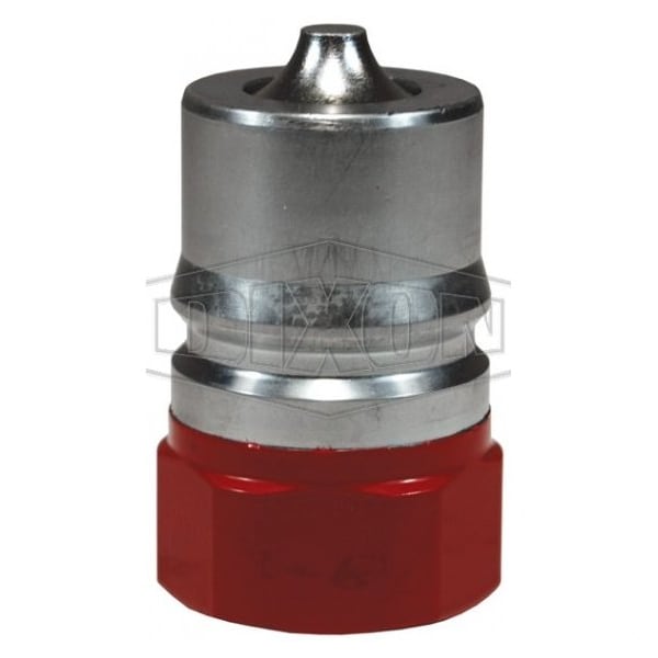 Dixon DQC H-BOP Blowout Preventer Safety Female Plug, 3/4-14 Nominal, Female NPTF, 316 SS H6F6-SS-BOP - main